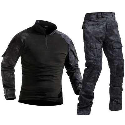 Factory Goods Tactical Frog Suit Outdoor Python Pattern CP C