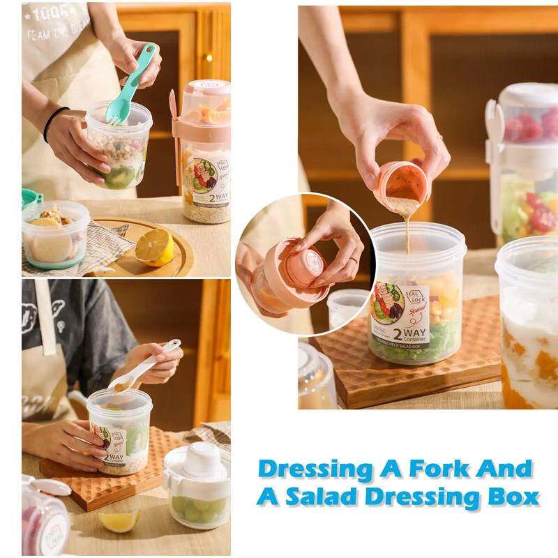 Breakfast On The Go Cups, Salad Cup To Go, Take And Go Yogur图片