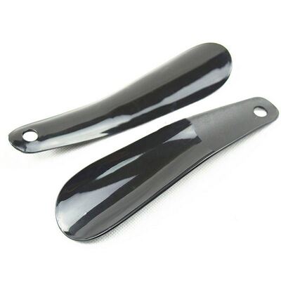 12cm New Arrival Professional Black Plastick Shoe Horn Spoon