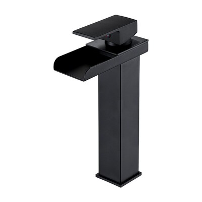 Black Copper Core Hot and Cold Wash Basin Faucet Washbasin B