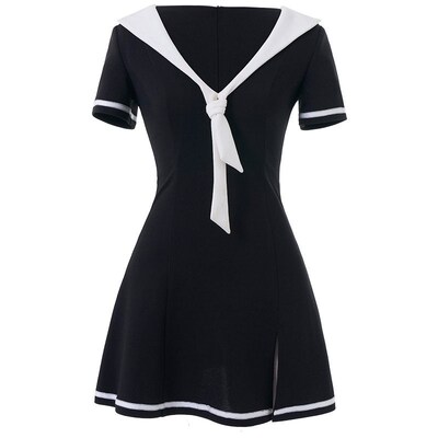 XINYIDAI sexy dress, new summer dress, black slit skirt, nig