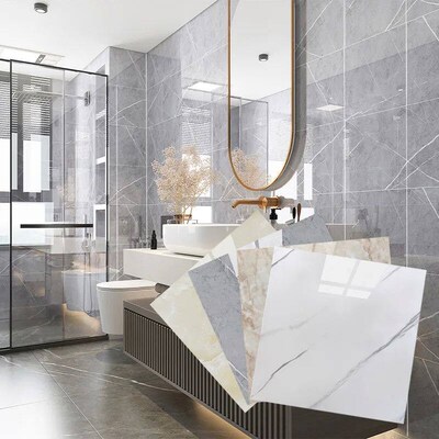 Wall Sticker Thick Self Adhesive Tiles Floor Stickers Marble