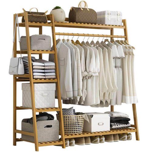 Hanging clothes rack coat rack multi cabinet Storag Wardrobe