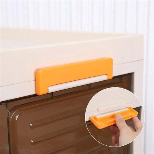 Foldable Storage Bins, Storage Box with Lids 4-Layer,