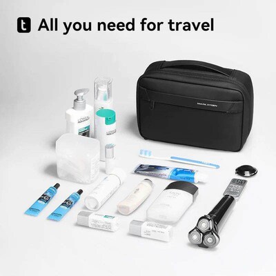 Travel Toiletry Bag Men's Business Trip Gods Dry Wet Se