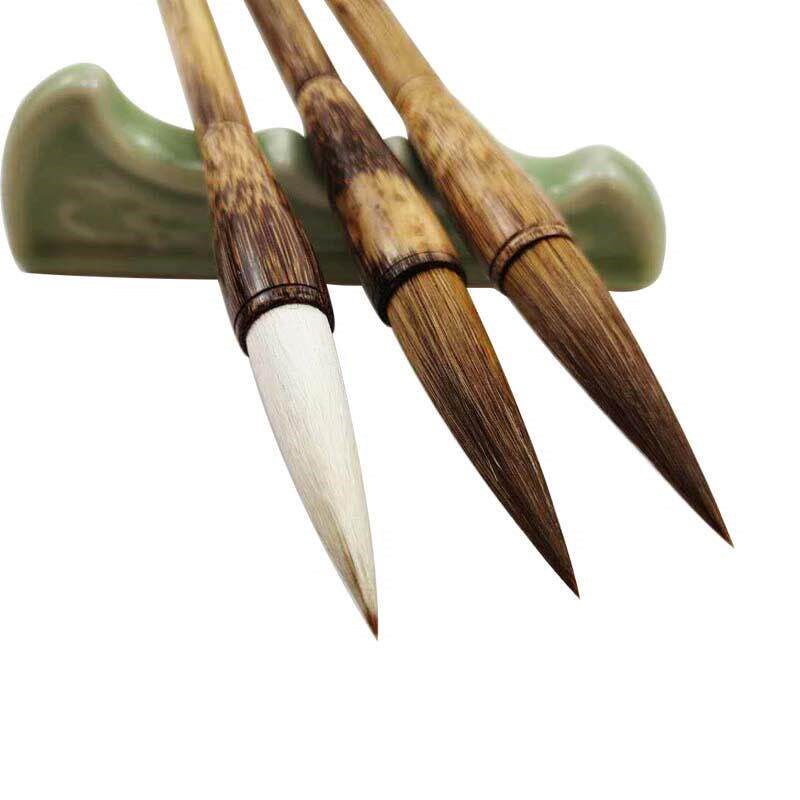Brush set beginners Ma bamboo Wolf and all calligraphy pen C