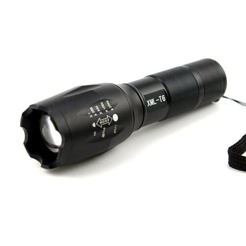 LED Rechargeable Flashlight Pocketman XML T6 linterna torch