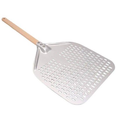 Perforated Pizza Peel,Professional Anodized Aluminum Pizza