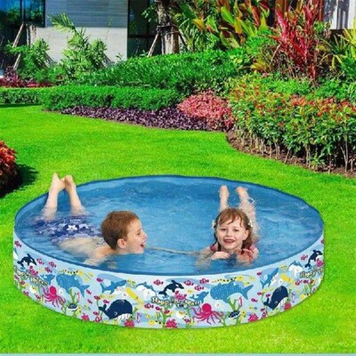 Foldable Pet Dogs Bathing Tub Swimming Pool For Dogs Pet
