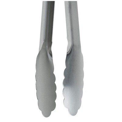 Stainless-Steel Locking Tongs Kitchen Tongs