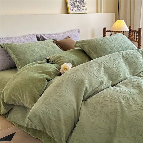 Class A Four-piece Set Thickened High Weight 5d Carved Velve