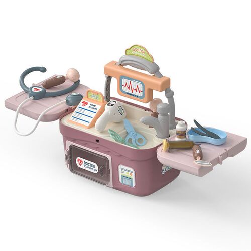 Play House Toy Doctor Nurse Stethoscope Injection Kitchen