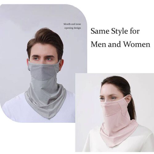 B105 half face mask, mesh face mask, UV protection, neck pro