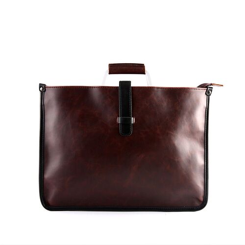 Mens Casual One-shoulder Crossbody rendy Bag Crazy Horse Le