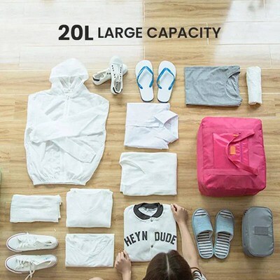 Lightweight Foldable Travel Duffel Bag: Uniex Tote Carry-On