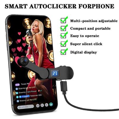 Digital Auto Screen Clicker Auto Clicker Device 108 Gears