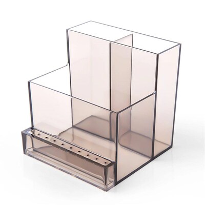 Translucent Nail Drill Machine Organizer Nail Products Suppl