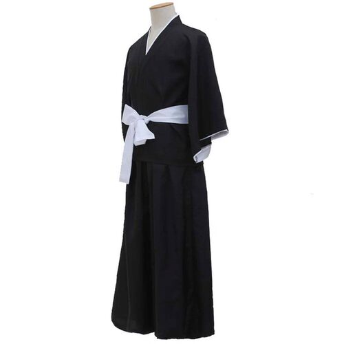 BLEACH Kuchiki Rukia Shinigami Cosplay Costume Wig Shoes