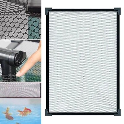 Fish Tank Lid Cover DIY Kit Magnetic Anti Jumping Mesh