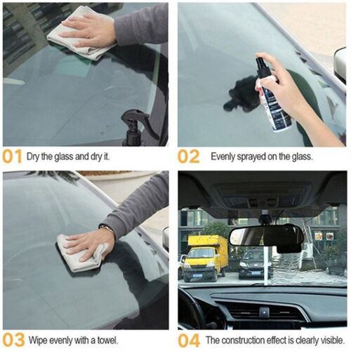 50ml Car glass anti-fog agent front window bathroom mirror l