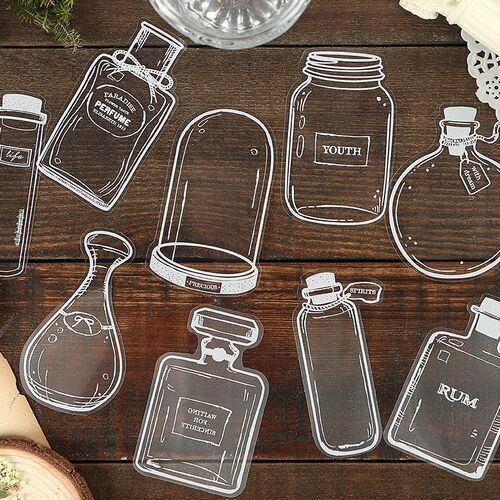 30 pcs/lot Bullet Journal Decorative Sticker Label Scrapboo