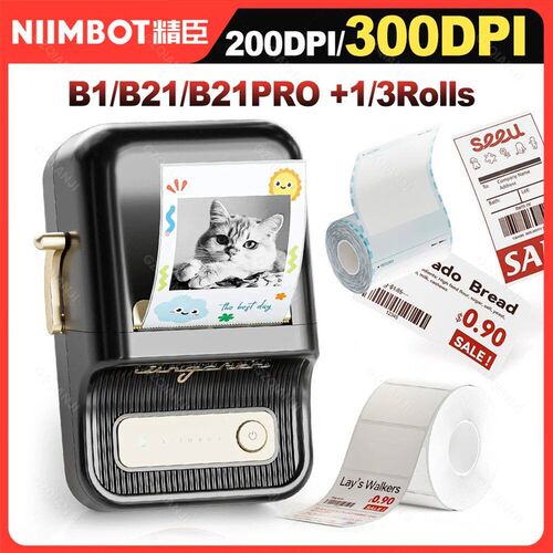 Niimbot 200dpiB21 300dpi B21PRO Label Maker Tag Price Portab