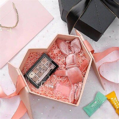Heart-Shape DIY Explosion Box for Present Gift Creative