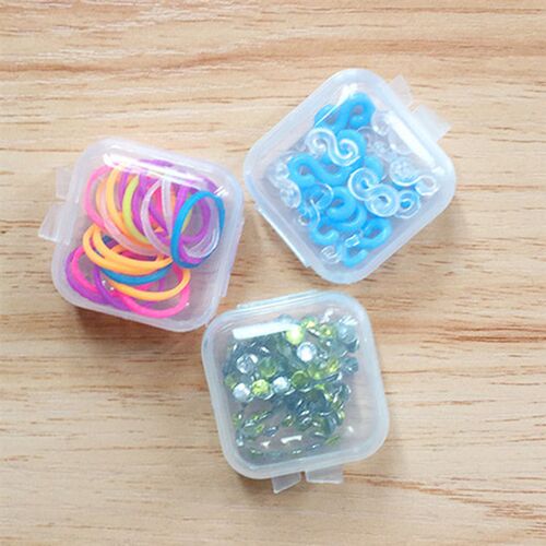 Storage Box Mini Translucent Plastic Box Packing Box Storage