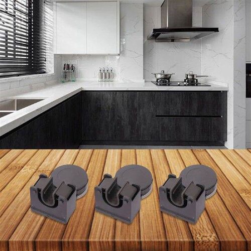 3 Pcs Wall Mounted Hooks Space Saver Mop Holder Hooks