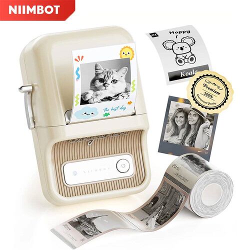Niimbot B21 Pro Label Printer 300dpi Wireless Printer 20-50m