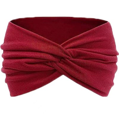 4 Pcs Wide Headbands for Women, Large Turban Headband Boho H