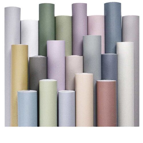 Morandi Color Self-adhesive PVC Wallpaper Thickened Nordic S