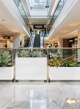 鹅卵石座椅玻璃钢创意花盆摆件商场酒店小区花园庭院花缸雕塑