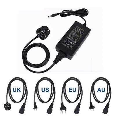 EU/US/UK/AU Plug DC Power Adapter 5V 12V 24V 1A 2A 3A 4A 5A