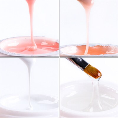 Uv Extension Nail Gel Quick Dry Removable 美甲延长胶快速可卸