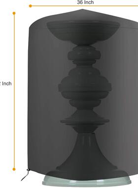 厂鸟浴盆罩外户RFE花园鸟浴园盆罩庭院喷泉家罩花装饰雕像罩