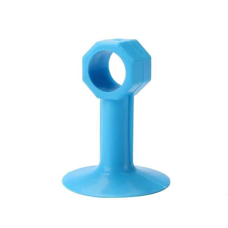 Silent silicone door stopper, no drilling required, rubber d