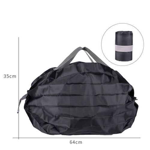 MABULA Small Reusable Shopping Compact Easy Foldable Tote B