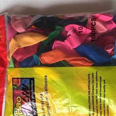 100pcs Pearl Helium Latex Balloons party decor 2.2g+free pum