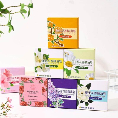 Rose, Jasmine, Osmanthus, and Lavender Floral Scented Soap f