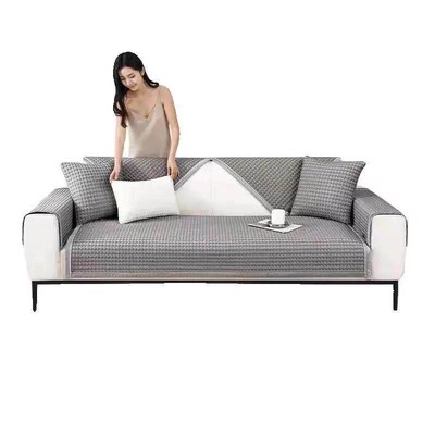 Summer cooling couch cover sofa throws protector cloth linen