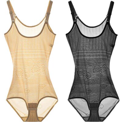 Triangle one-piece shapewear for women, reinforced