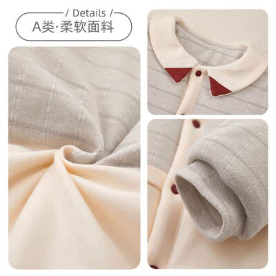 Baby Clothes Winter Thickened Quilted Hayak Long-sleeved Cli