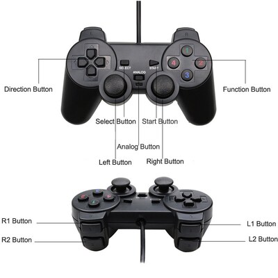 Gamepad Joystick USB Controller USB Wired PC Control For PC