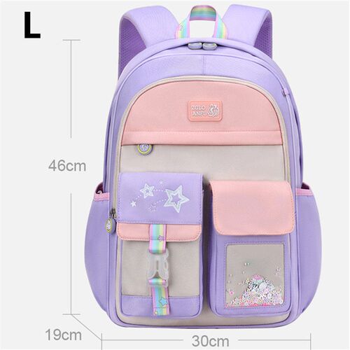 Children School Bags For Girls Kids Satchel Primary Orthoped