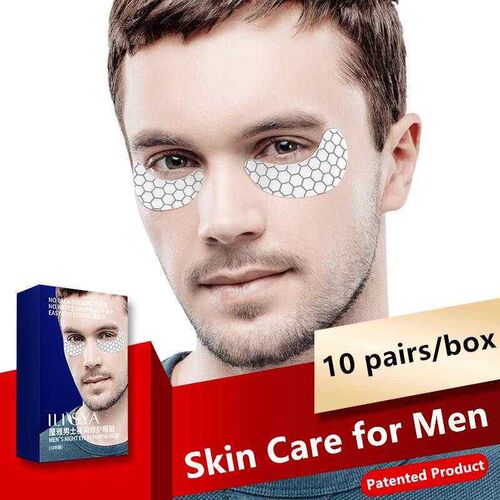 Collagen Eye Patches for Men Moisturizing Eye Mask Gel Eye P