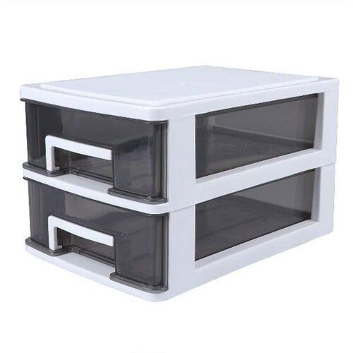 Household Double-layer Storage Cabinet Plastic Drawer Type