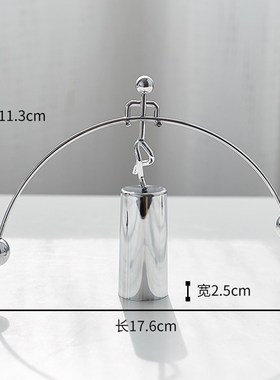 永动仪永动机物理摆件磁悬浮混沌摆办公桌面房间装饰品创意摆设小
