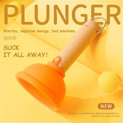Plungers Funny Night Light Stepless Dimming Cute Toilet