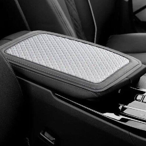 Car Center Console Pad Ice Silk Car Armrest Box Cushion